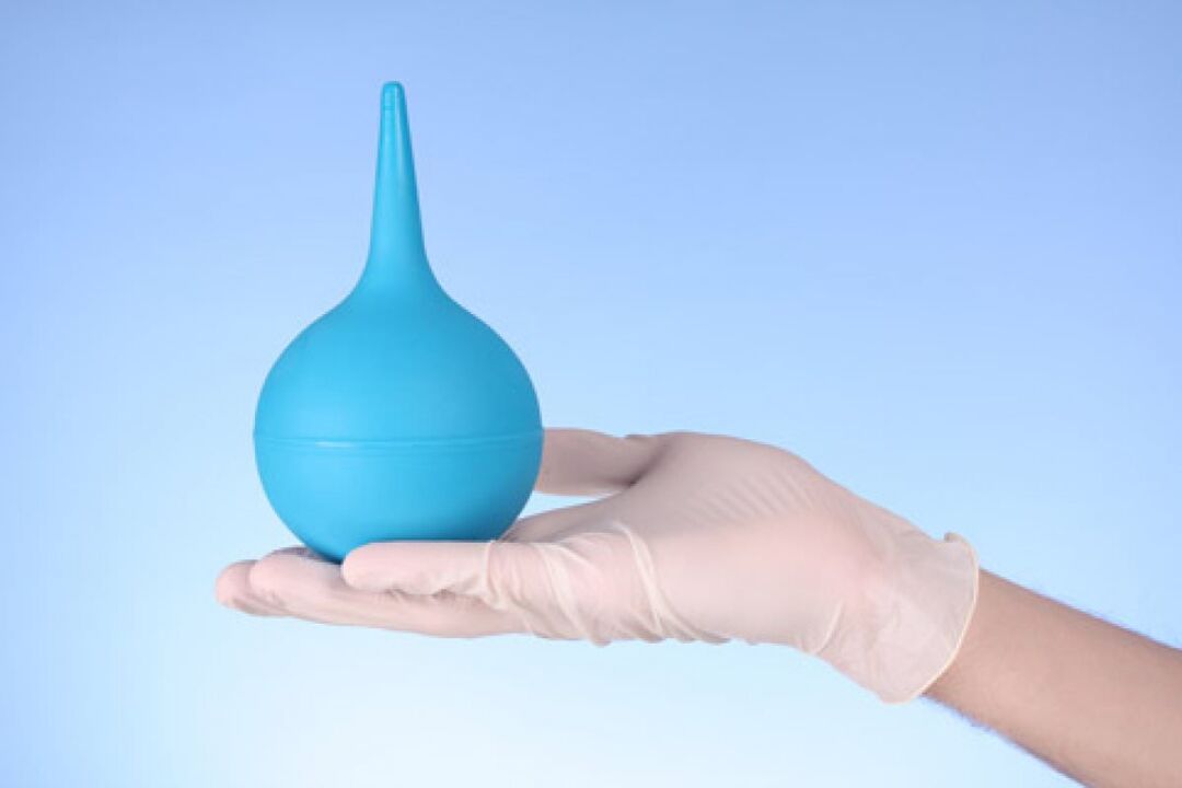 enema para parásitos en el cuerpo